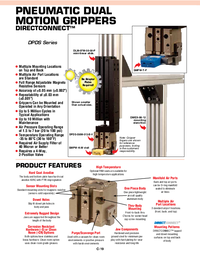 Thumbnail of document Data Sheet - DPDS-056M-013-B-V Pneumatic Parallel Grippers, Short Stroke, 3 Stroke Lenghts